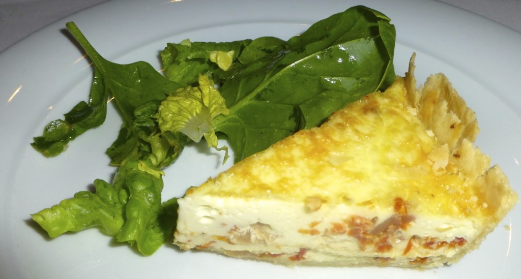 Sundried Tomato and Sweet Onion Quiche
