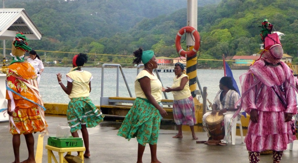 Dancers, Roatan, Honduras