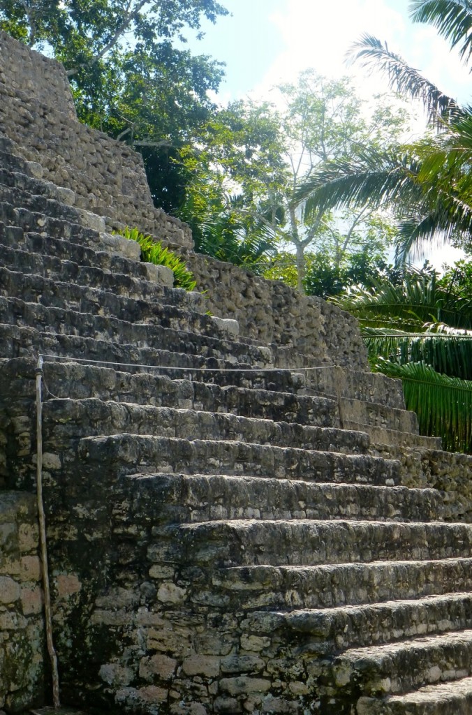 Steps - Chacchoben Mayan Ruins