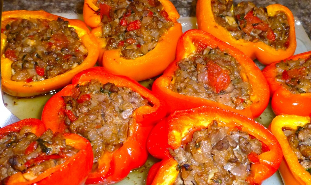 Stuffed Peppers Paleo Style