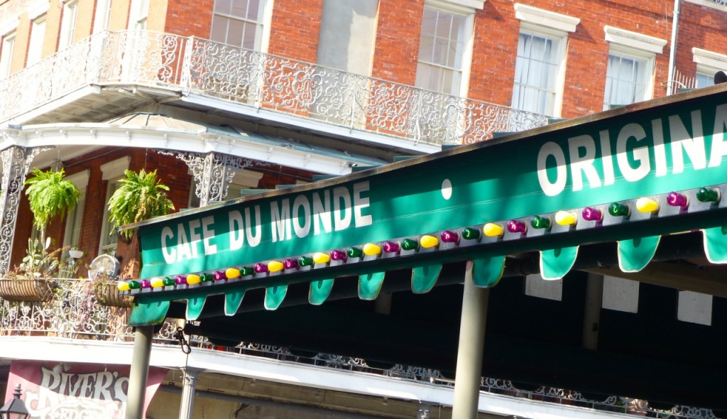 Cafe du Monde Sign, New Orleans