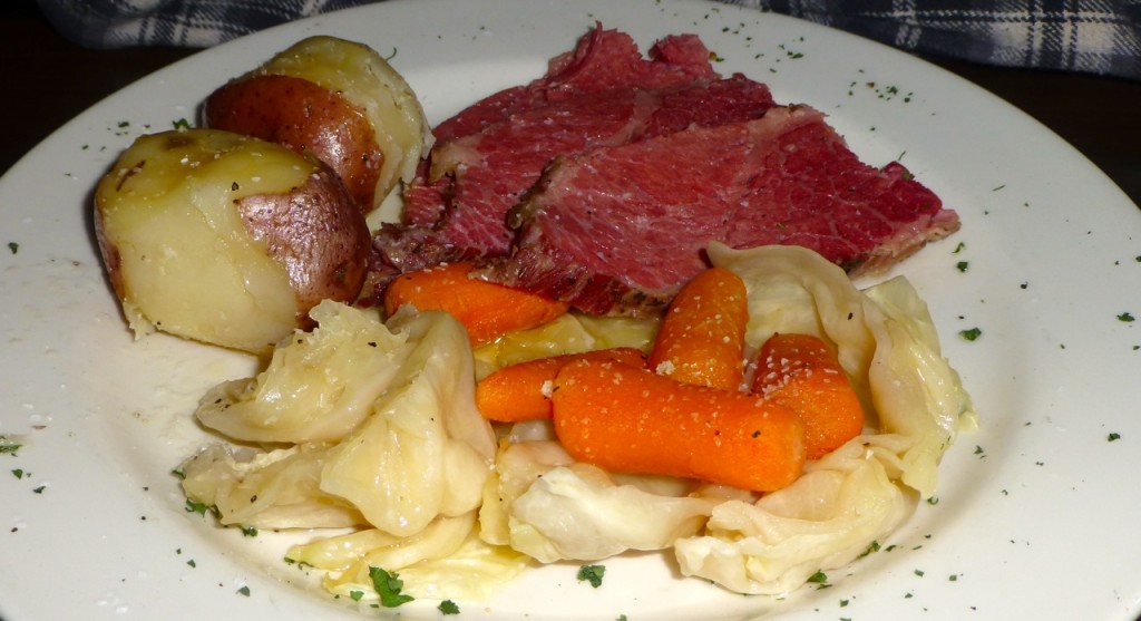 Corned Beef, Cabbage, Potato