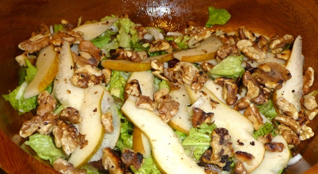 Endive, Pear and Walnut Salad