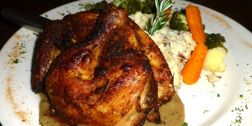 Herbed Chicken with Mashed Potatoes