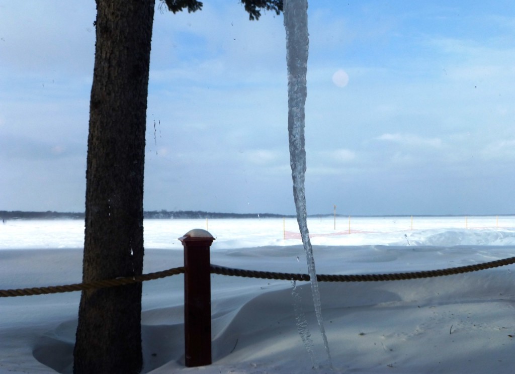 Gull Lake, Minnesota in Winter