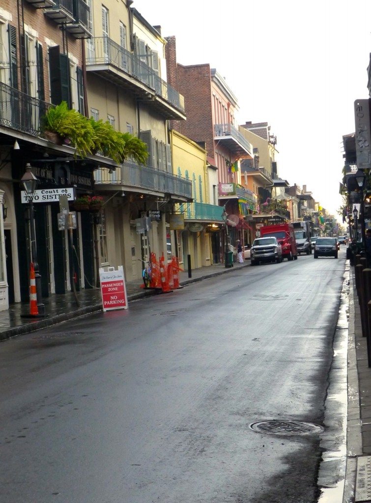 Street in the French Quarter, New Orleans