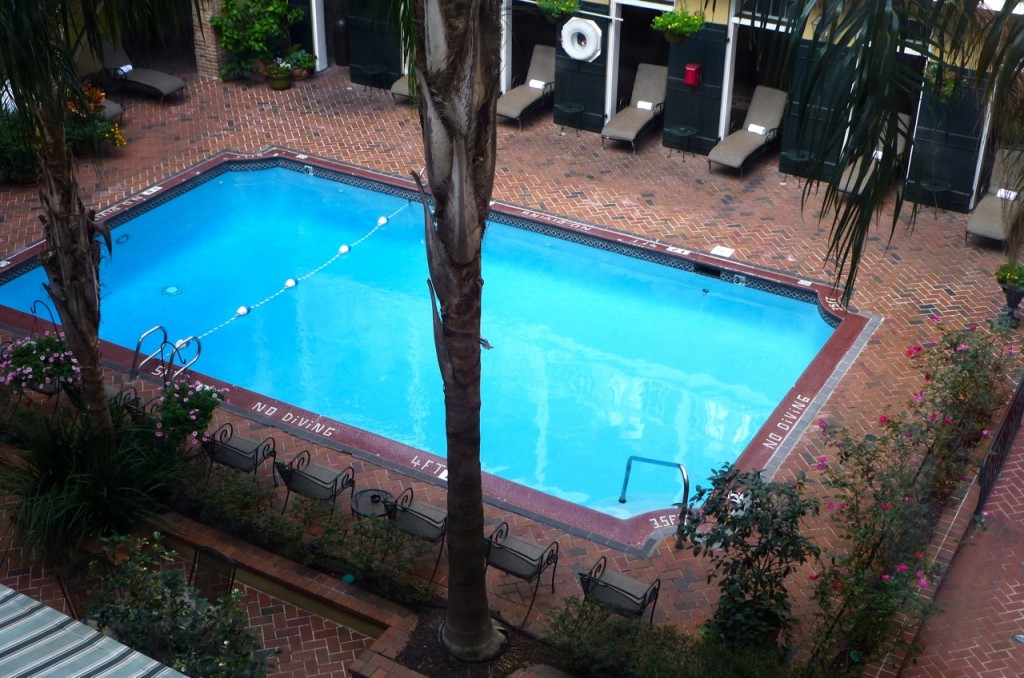 Swimming Pool, Holiday Inn, French Quarter, Louisiana
