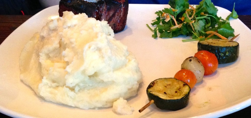 Tenderloin Filet with Horseradish Mashed Potatoes