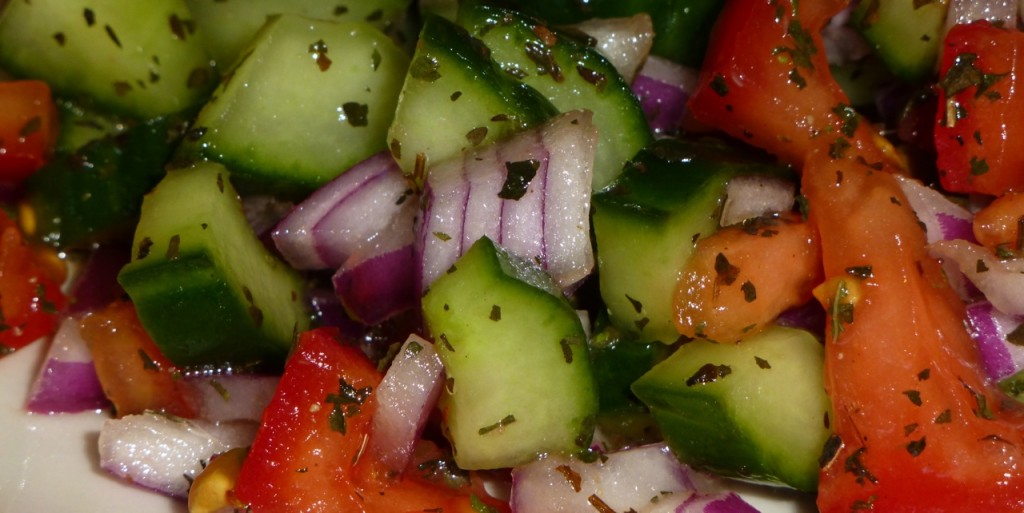 Persian Shirazi Salad 