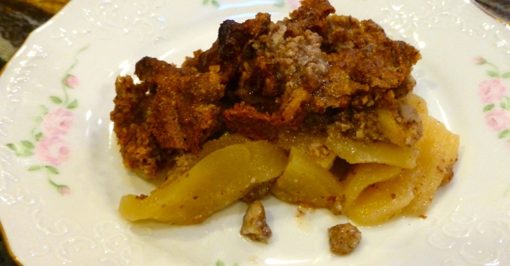 Paleo Apple Crisp Slice