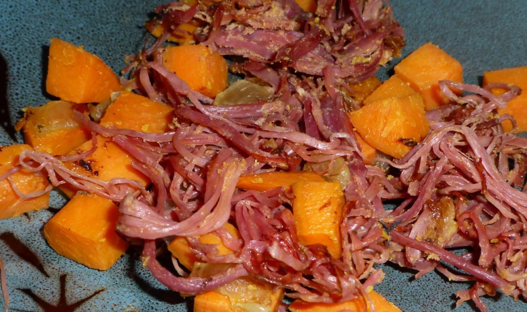 Corned Beef and Sweet Potato Hash