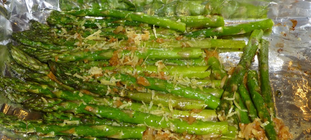 Roasted Asparagus with Browned Butter