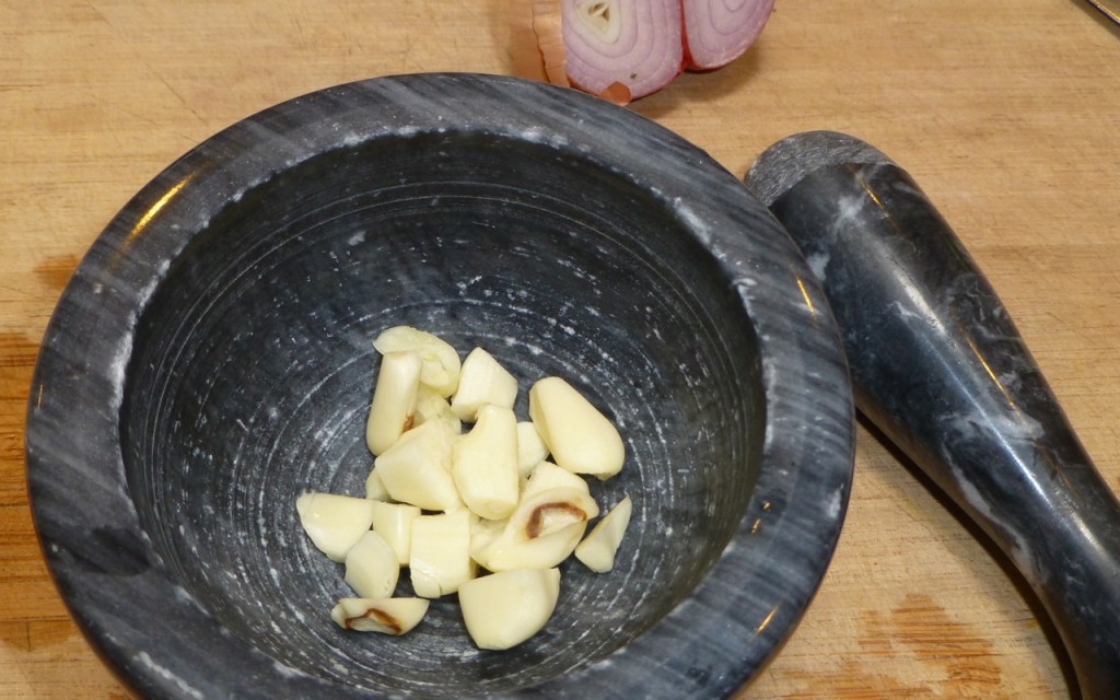 Mortar and pestle