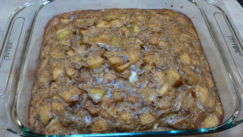 Baked Apple Cinnamon Cake