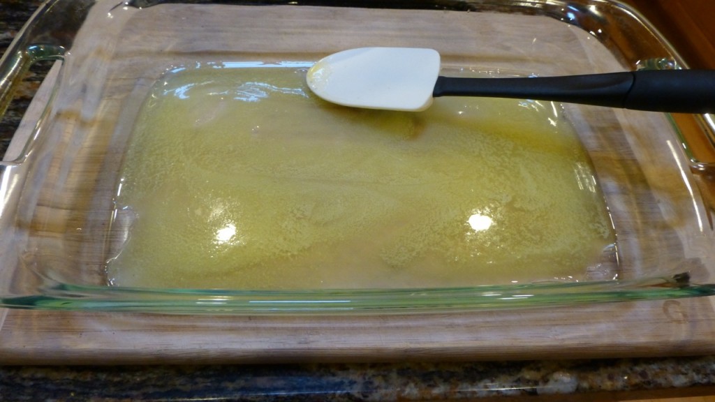 Buttered Casserole Dish