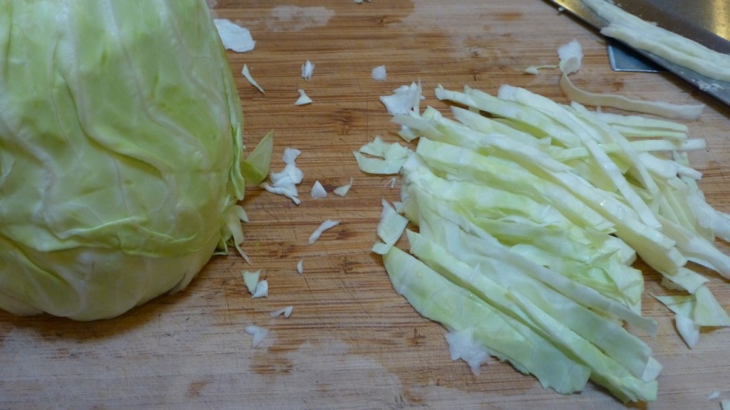 Slice Cabbage