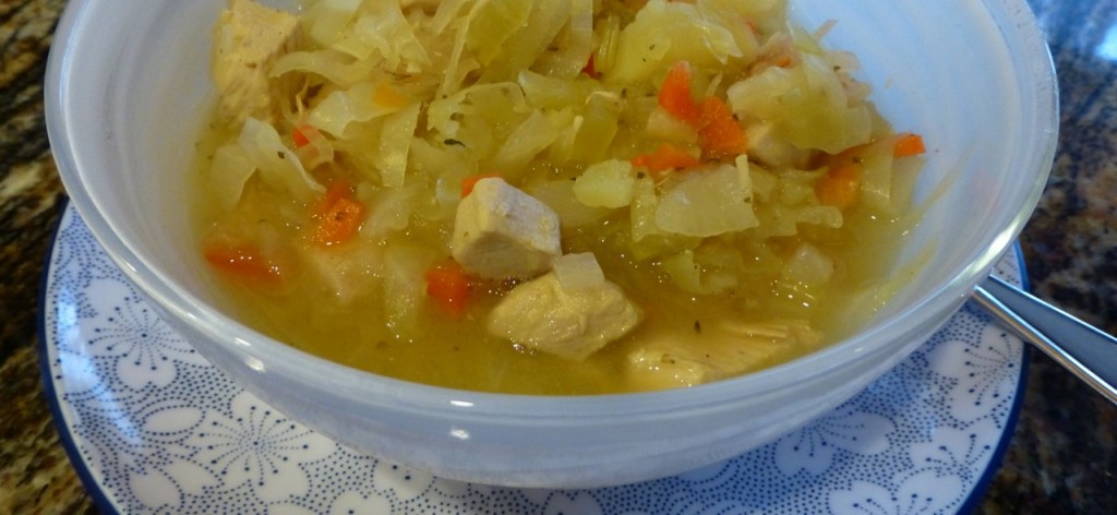 Cabbage Soup with Sauerkraut