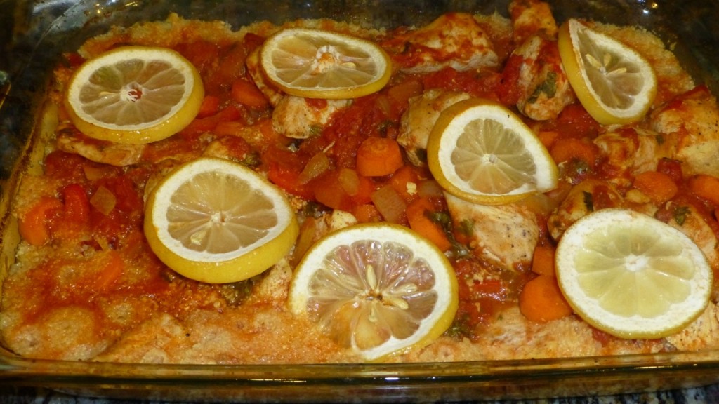 Moroccan Chicken Casserole