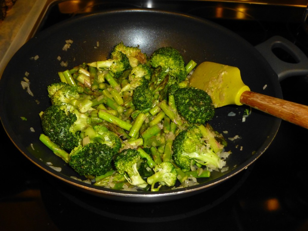 Asparagus Broccoli Stir Fry