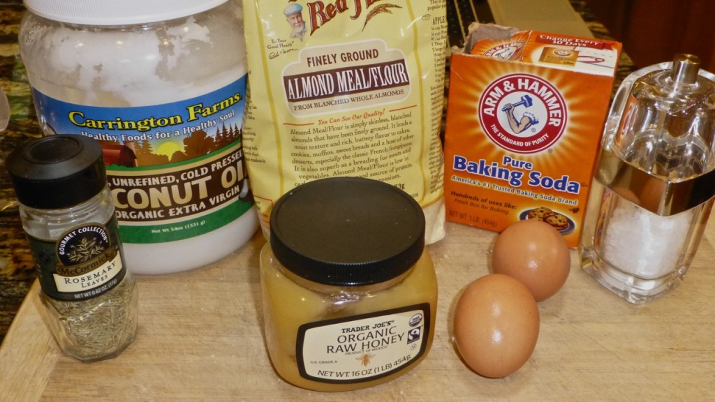 Ingredients for Paleo Biscuit