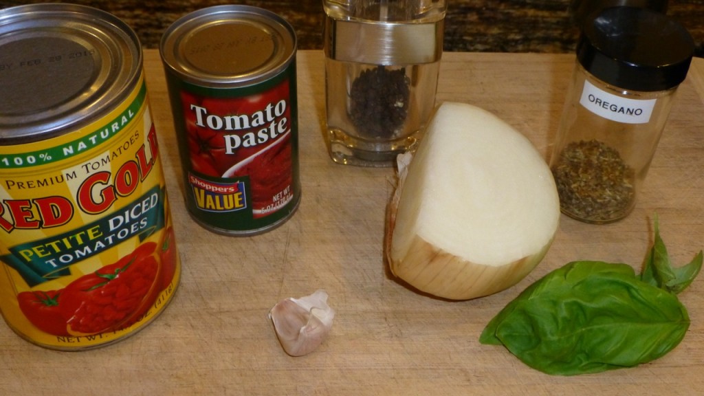 Meatball Sauce Ingredients