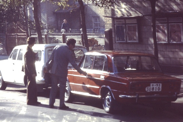 Moscow, Russia, Autos, Circa 1970