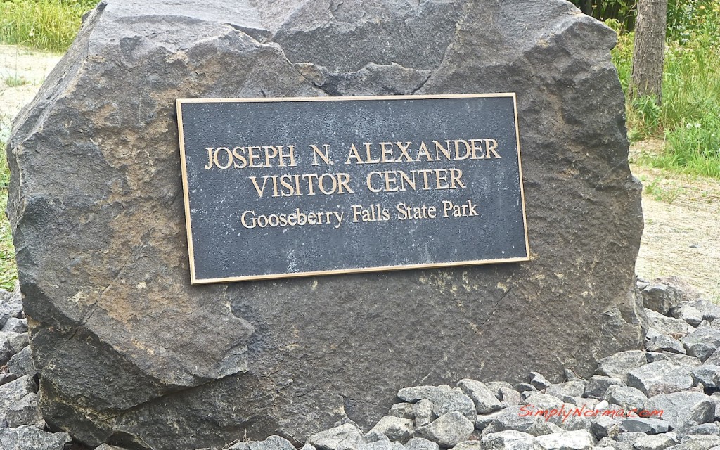 Joseph Alexander Visitor Center Sign