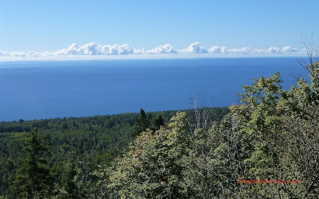 View of Lake Superior, Oberg Trail