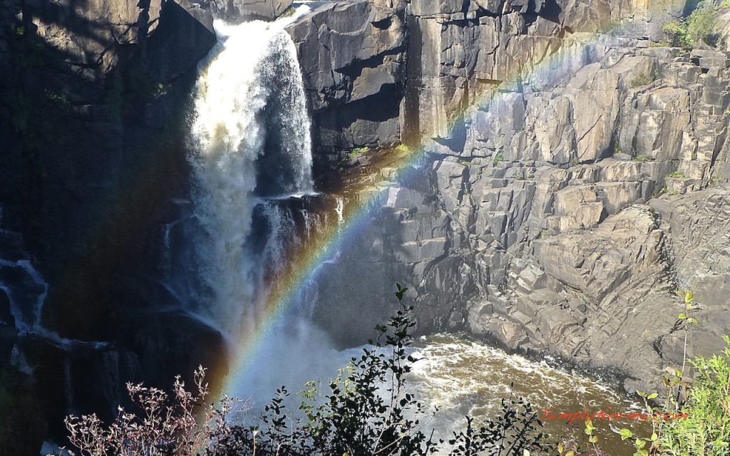 High Falls Rainbow, Grand Portage State Park