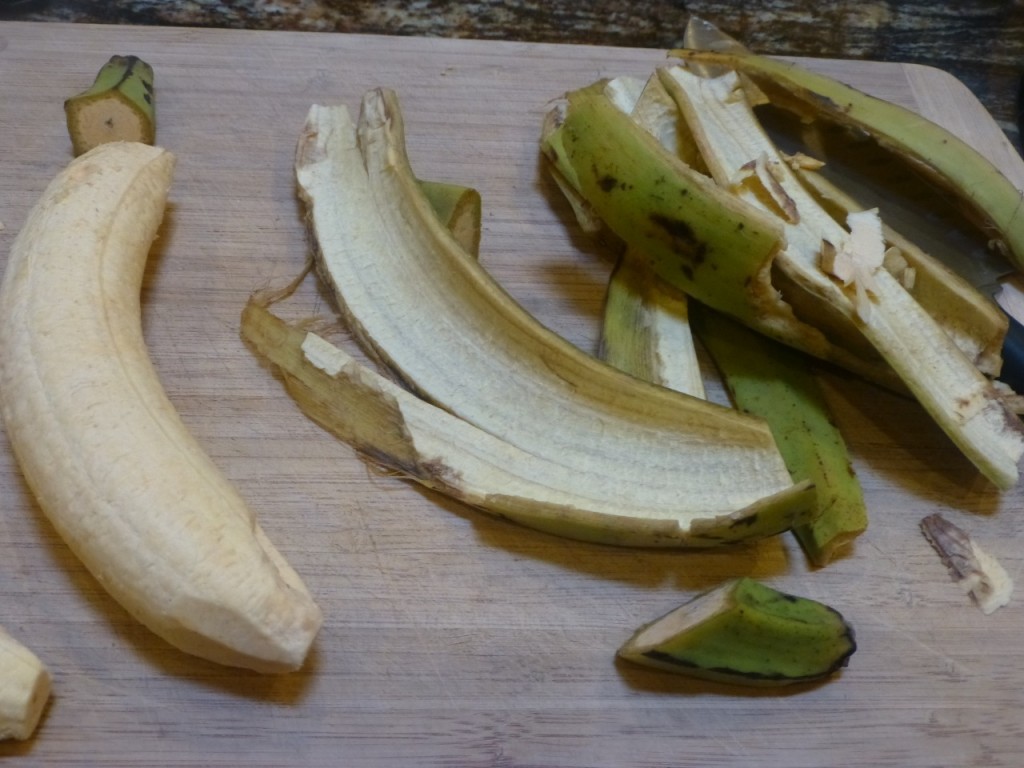 Peeled Plantain