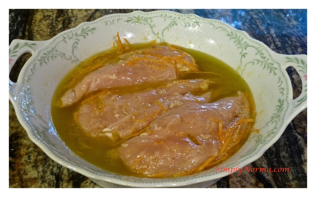 Marinade for Grilled Orange Chicken