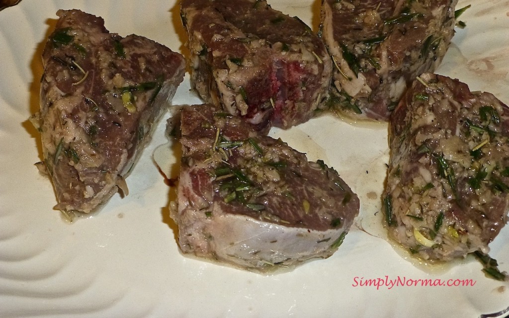 Marinated Lamb Chops