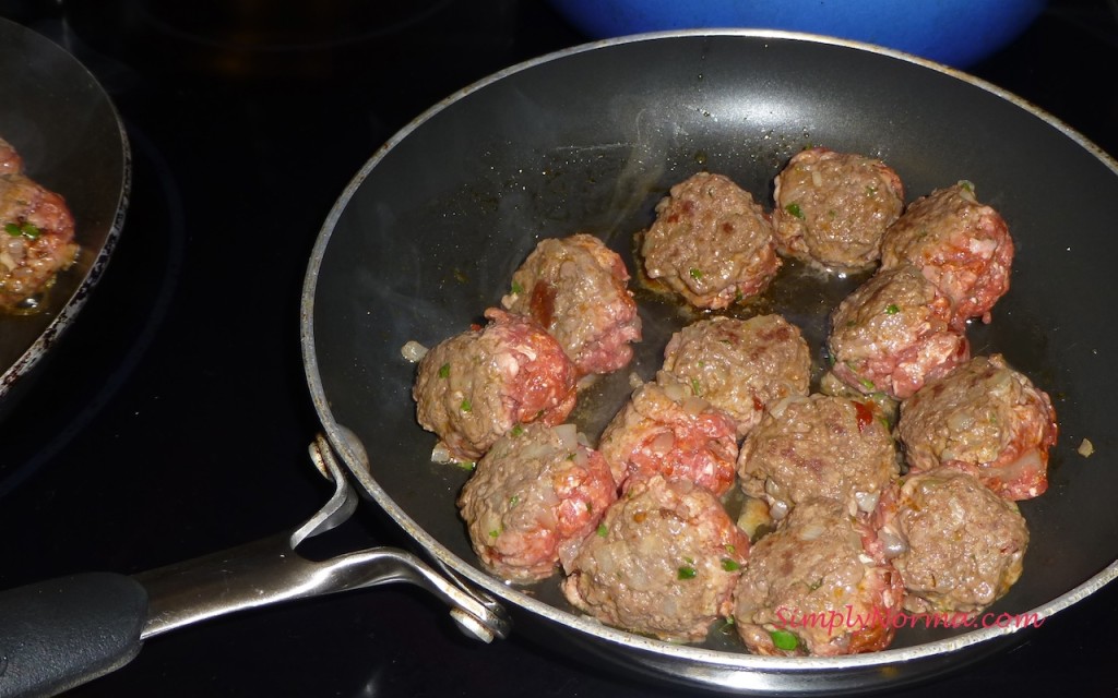 Fry the Chipotle Meatballs