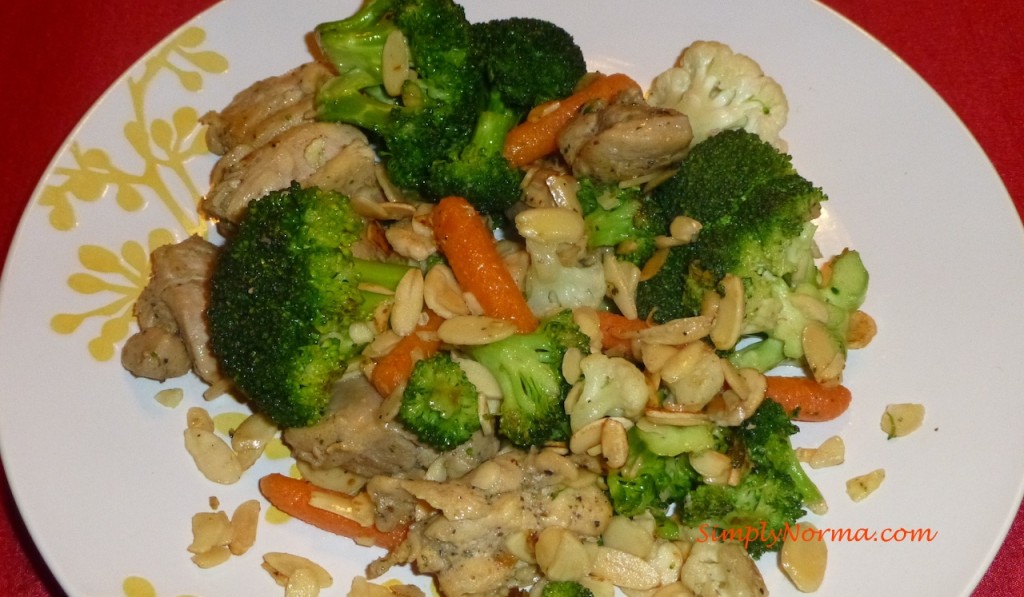 Chicken, Veggies and Almonds