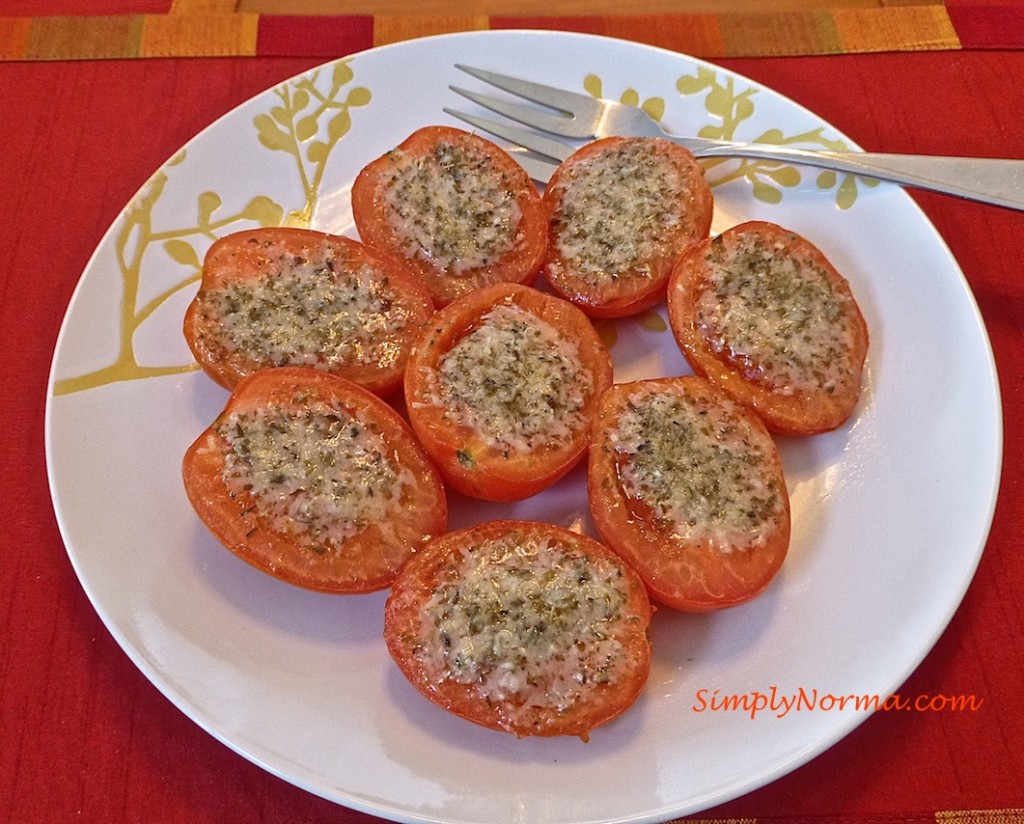 Baked Parmesan Tomatoes