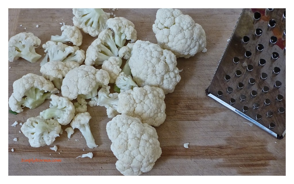 Prepare cauliflower