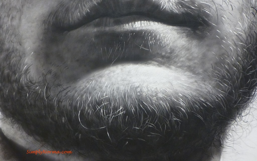 Frank by Chuck Close, 1940 (close up)