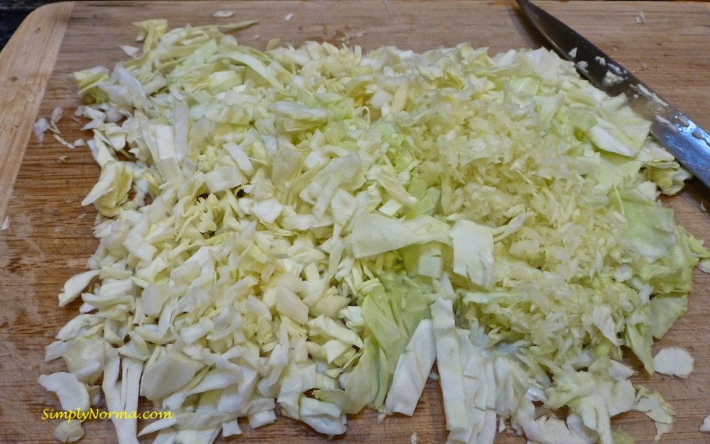 Chop Cabbage