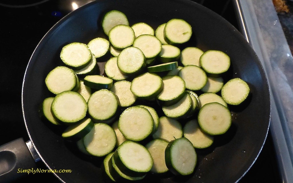 Slice the Zucchini