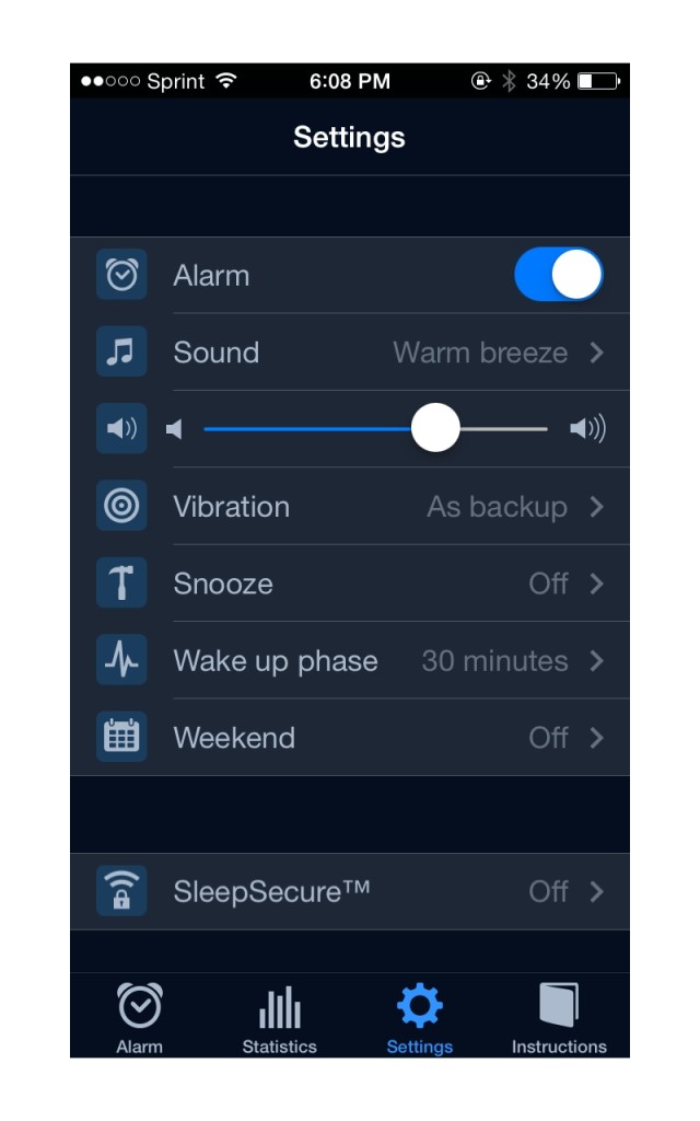 Sleep Cycle App