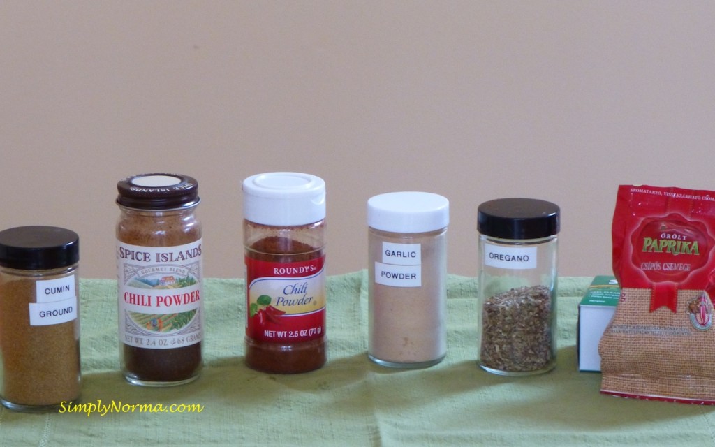 Ingredients - Spices