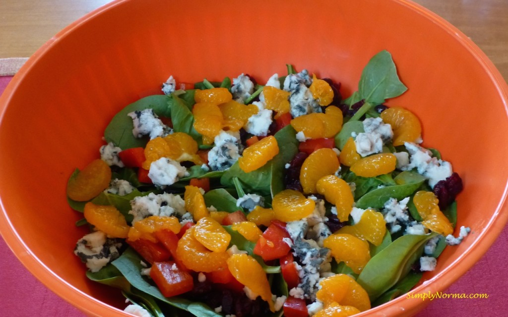 Spinach Orange Blue Cheese Salad