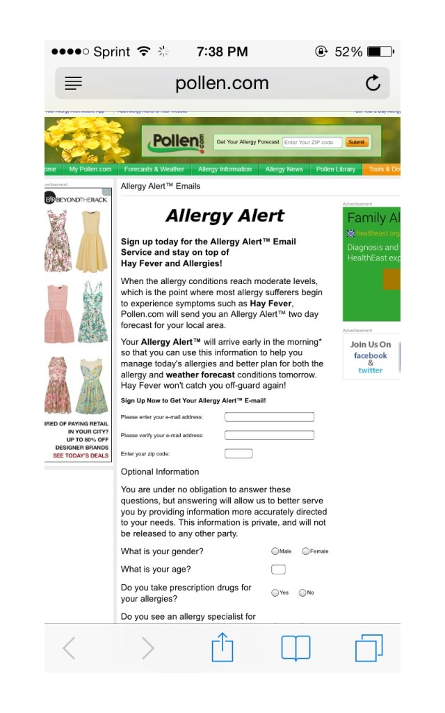 The Pollen App