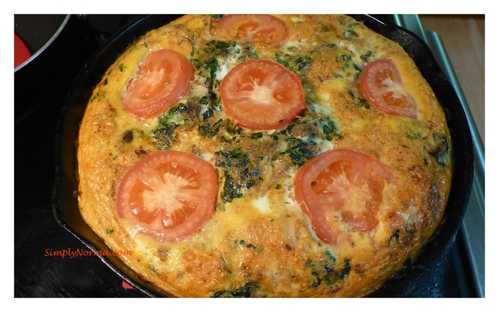 Spinach Turkey Frittata