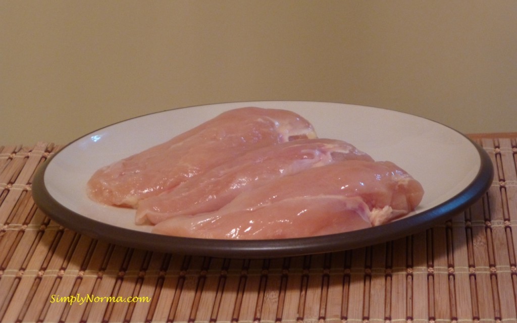 3 Skinless Chicken Breasts