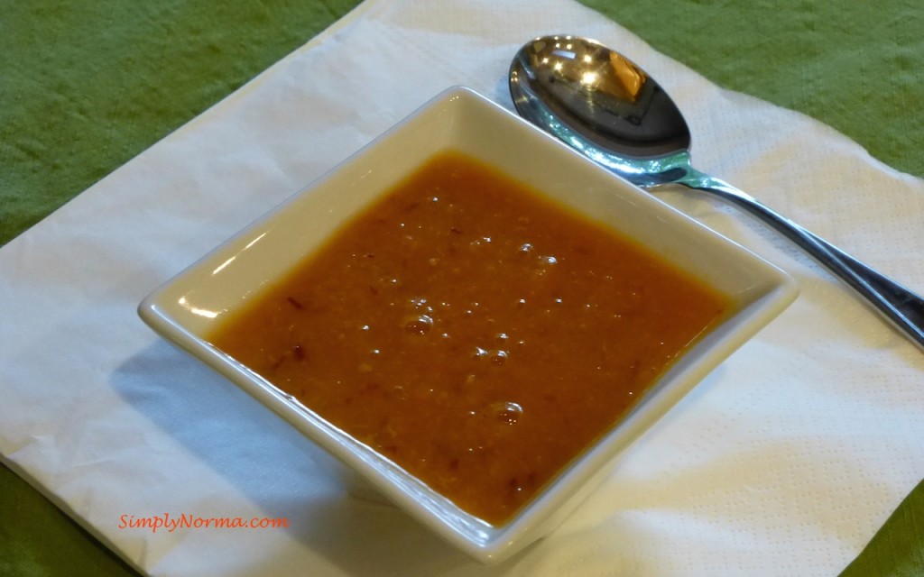 Apricot Ginger Sauce