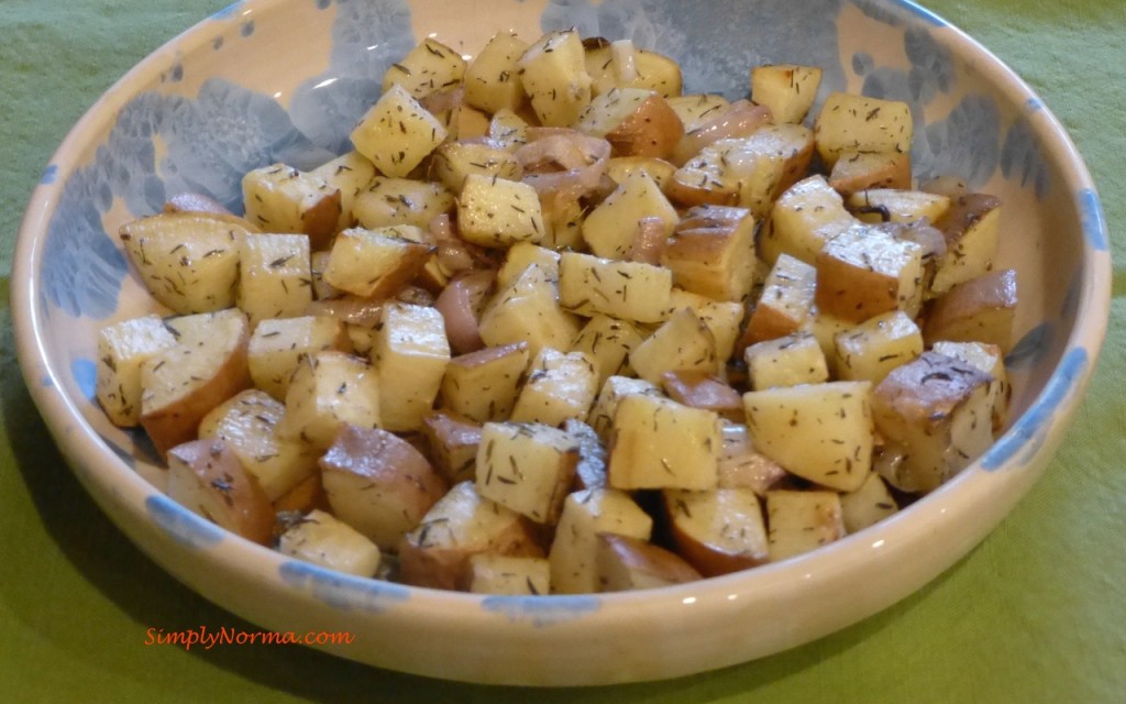 Sweet Potato with Thyme