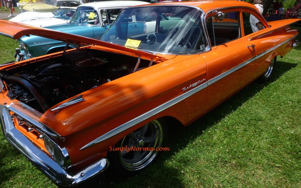 1959, Chevy BelAir, Orange