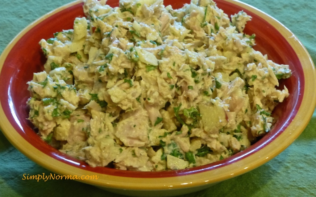 Apple Curry Tuna Salad