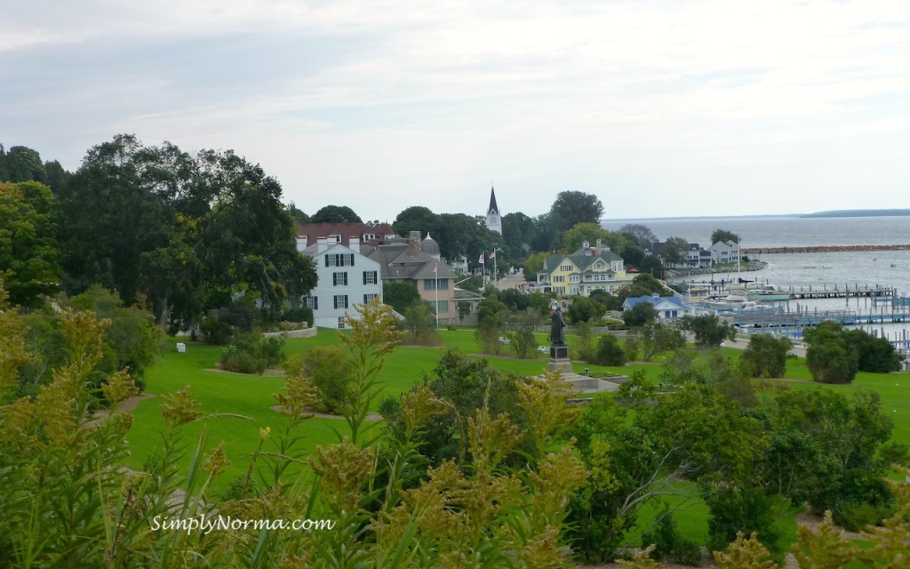 View from Fort Mackinac Island